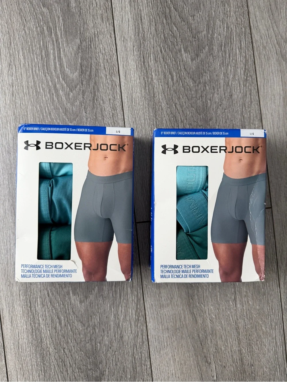 Under Armour 6 Pairs Bundle Men’s Boxerjock Boxer Briefs NWT